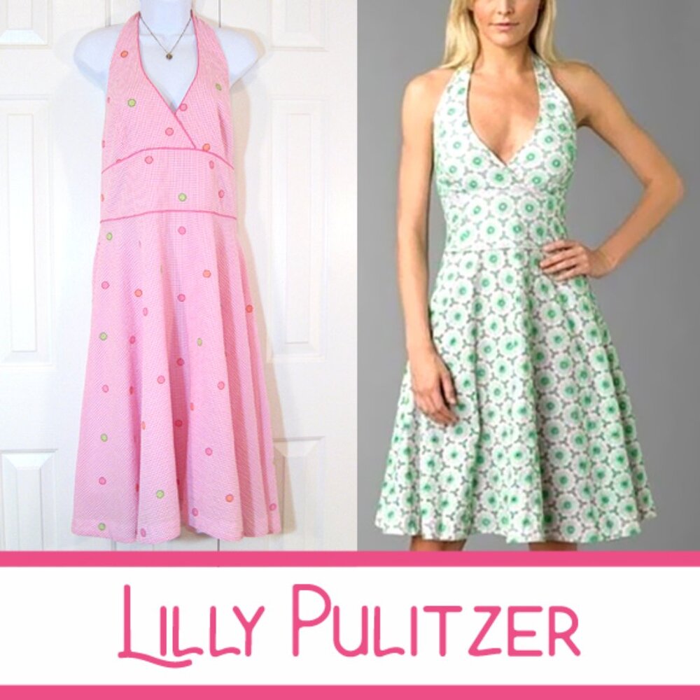 Lilly Pulitzer | 'Willa' Gingham Seersucker Dress